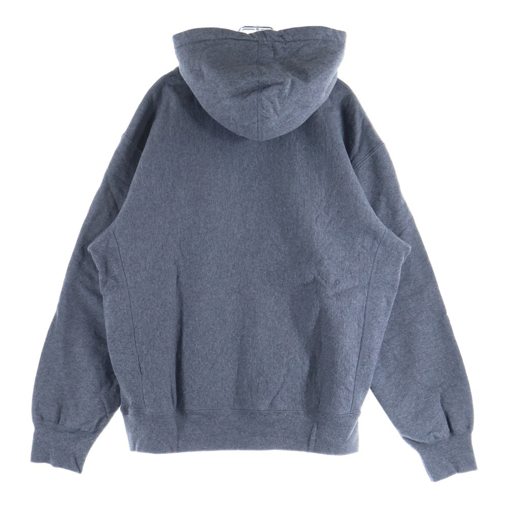 SUPREME(シュプリーム) 21AW Small Box Hooded Sweatshirt スモールボックスロゴ プルオーバースウェットパーカー フーディー グレー