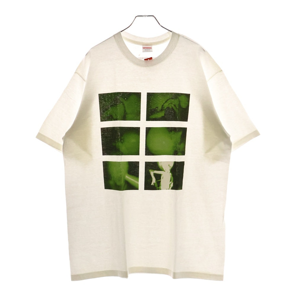 SUPREME(シュプリーム) 18AW Chris Cunningham Rubber Johnny Tee クリス・カニンガム ラバージョニー フロントプリント クルーネック 半袖Tシャツ カットソー ホワイト