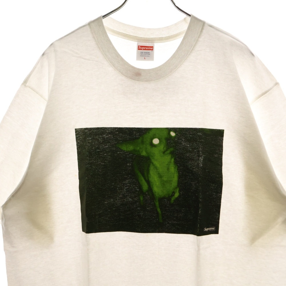 SUPREME(シュプリーム) 18AW Chris Cunningham Chihuahua Tee クリス・カニンガム チワワ フロントプリント クルーネック 半袖Tシャツ カットソー ホワイト