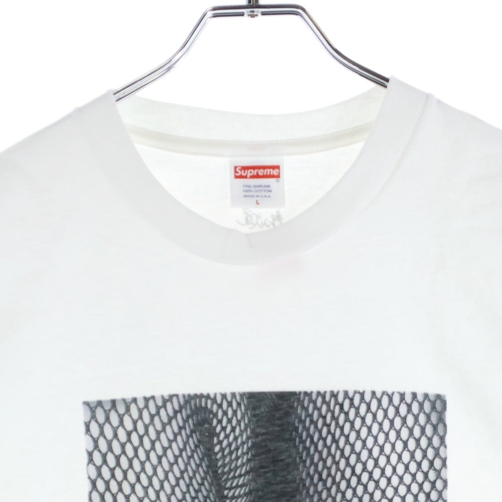 SUPREME(シュプリーム) 22SS Daido Moriyama Tights Tee 森山大道 タイツ フォトプリント クルーネック 半袖Tシャツ カットソー ホワイト