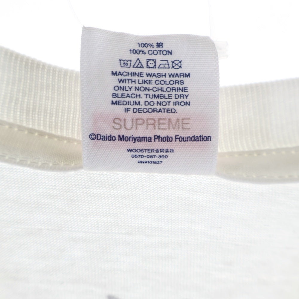 SUPREME(シュプリーム) 22SS Daido Moriyama Tights Tee 森山大道 タイツ フォトプリント クルーネック 半袖Tシャツ カットソー ホワイト