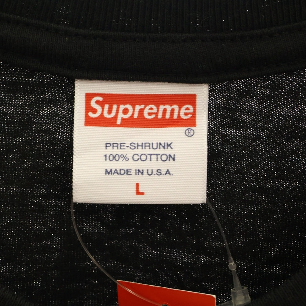 SUPREME(シュプリーム) 22SS Daido Moriyama Dog Tee 森山大道 ドッグ フォトプリント クルーネック 半袖Tシャツ カットソー ブラック