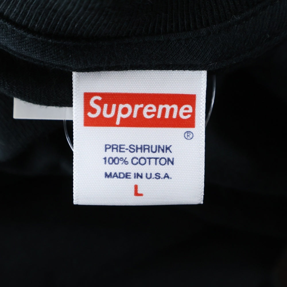 SUPREME(シュプリーム) 19AW Eat Me Tee イート ミー プリント クルーネック 半袖Tシャツ カットソー ブラック