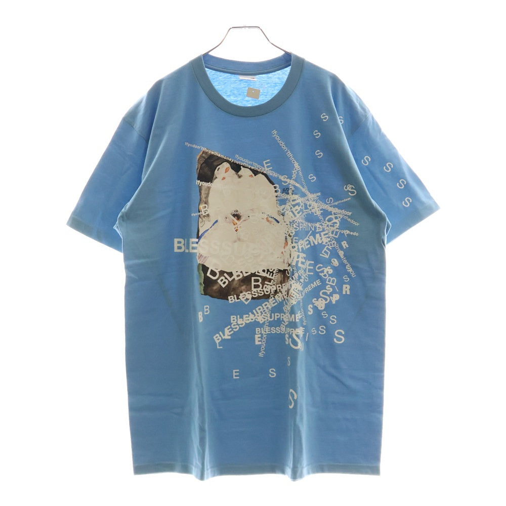 SUPREME(シュプリーム) 23AW BLESS Observed in a Dream Tee ブレス オブザーヴド イン ア ドリーム プリント クルーネック 半袖Tシャツ カットソー ライトブルー
