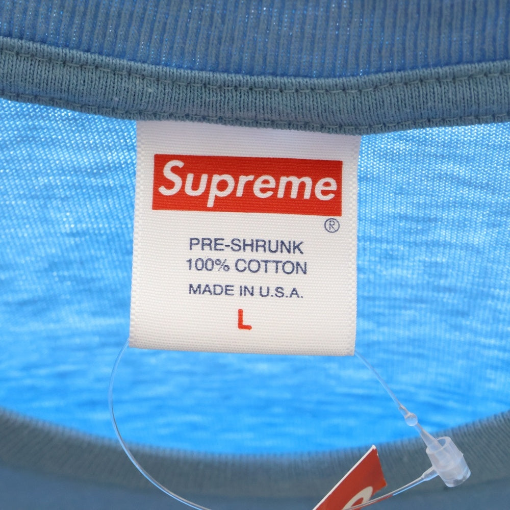 SUPREME(シュプリーム) 23AW BLESS Observed in a Dream Tee ブレス オブザーヴド イン ア ドリーム プリント クルーネック 半袖Tシャツ カットソー ライトブルー