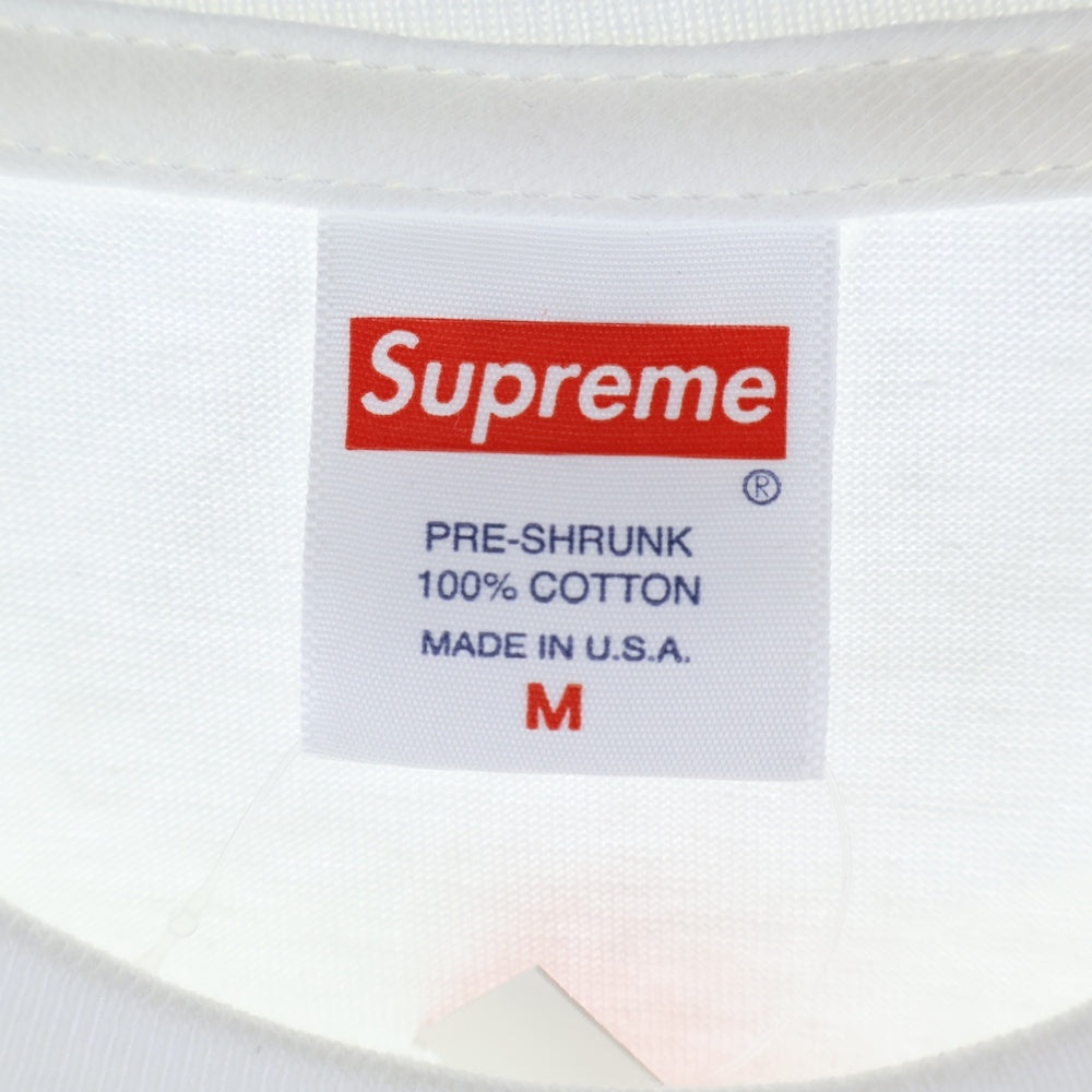 SUPREME(シュプリーム) 19AW Bandana Box Logo Tee バンダナ ボックスロゴ プリント クルーネック 半袖Tシャツ カットソー ホワイト