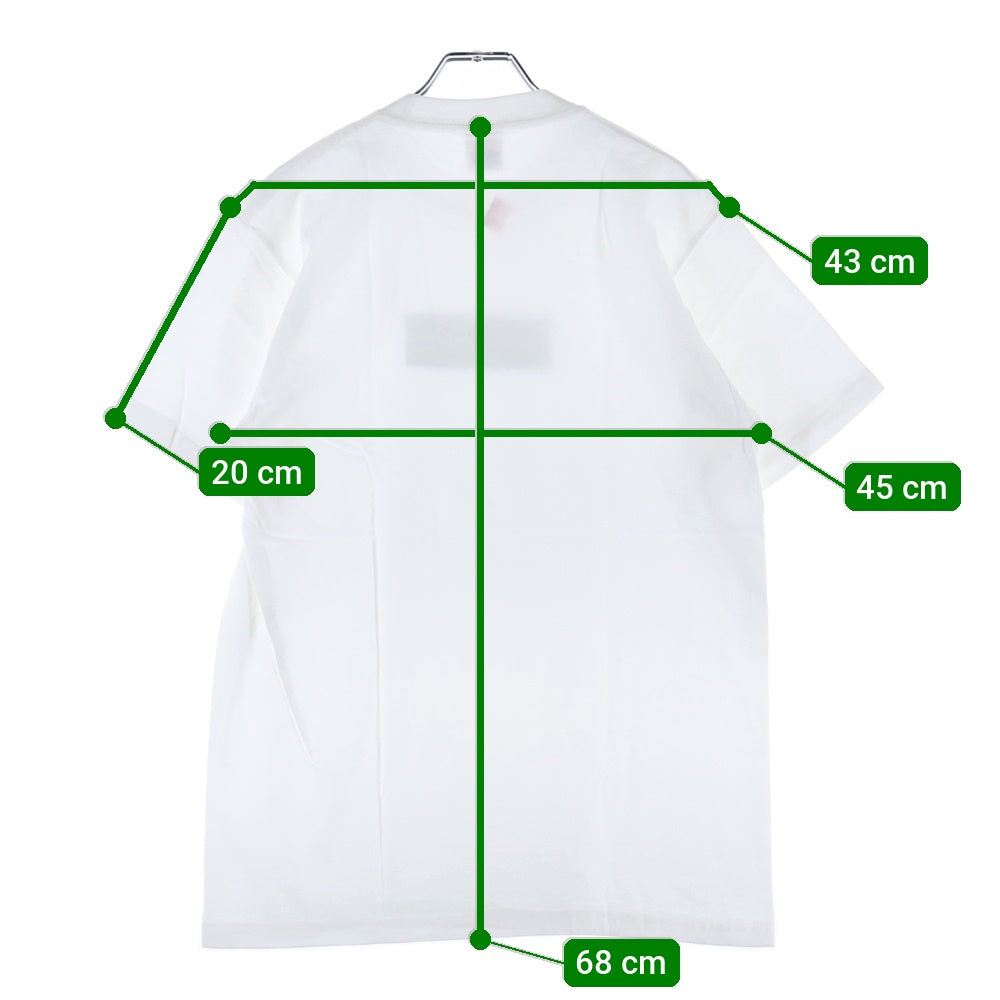SUPREME(シュプリーム) 19AW Bandana Box Logo Tee バンダナ ボックスロゴ プリント クルーネック 半袖Tシャツ カットソー ホワイト