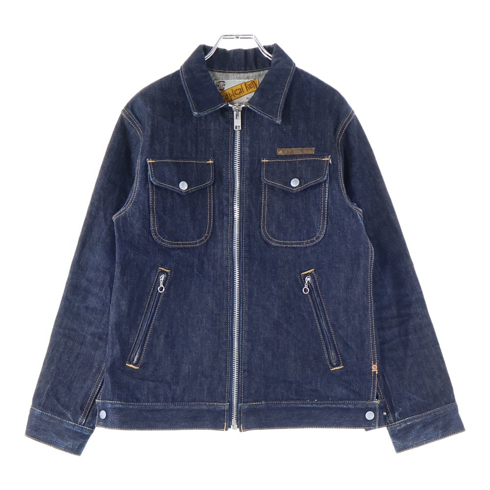 CORE FIGHTER(コアファイター) ジップアップ デニムジャケット インディゴ