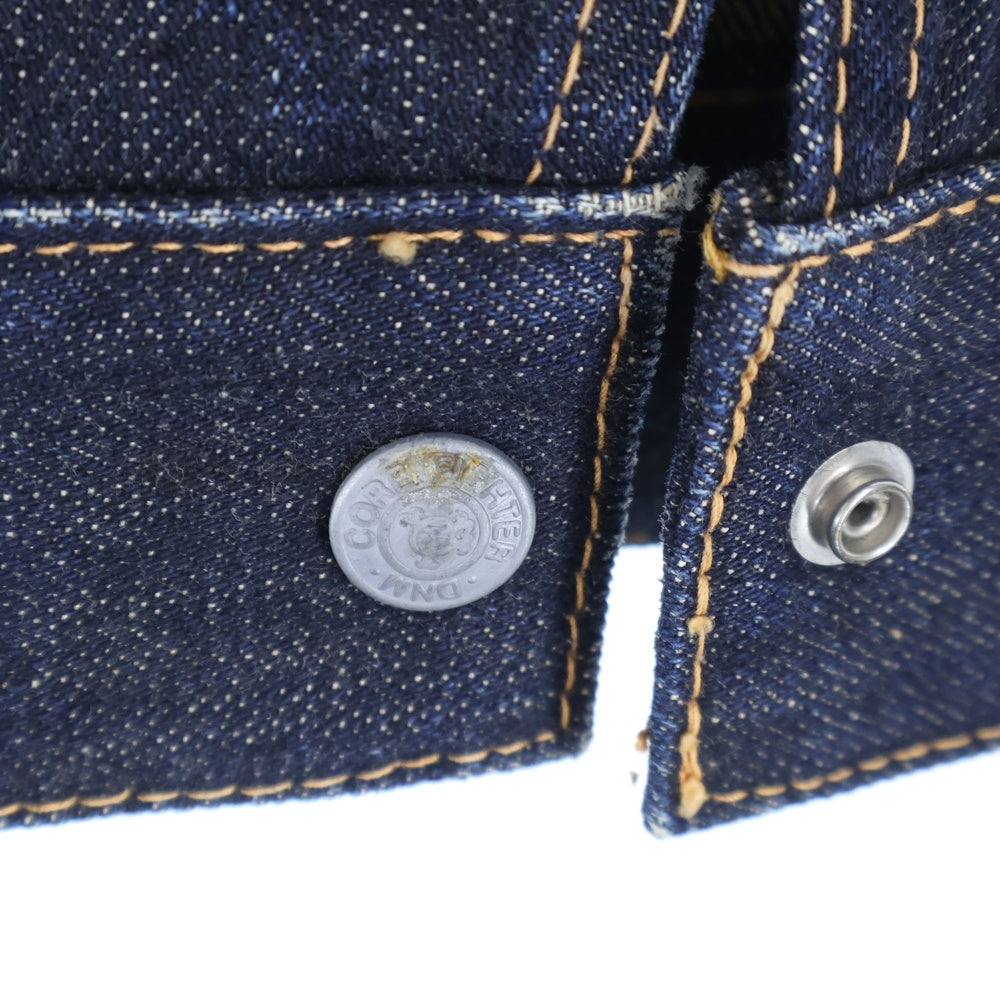 CORE FIGHTER(コアファイター) ジップアップ デニムジャケット インディゴ