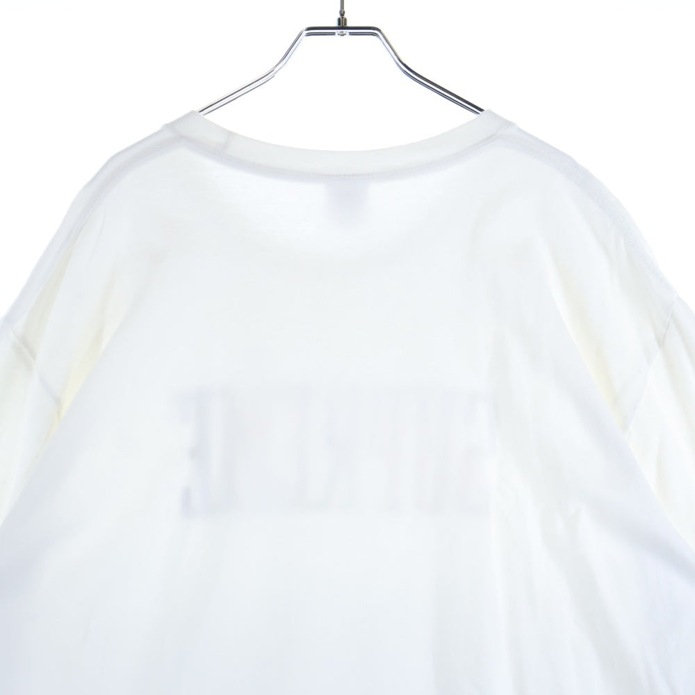 SUPREME(シュプリーム) 24AW Tera Patrick Collegiate Tee テラ パトリック ロゴプリント クルーネック 半袖Tシャツ カットソー ホワイト