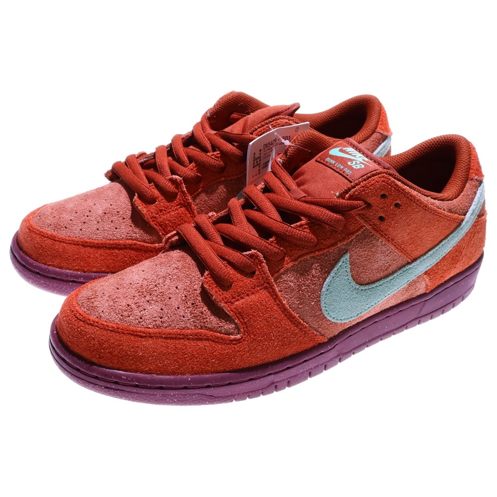 NIKE(ナイキ) DUNK LOW PRO PRM MYSTIC RED AND ROSEWOOD ダンク プロ プレミアム ローカットスニーカー オレンジ US10.5/28.5cm DV5429-601