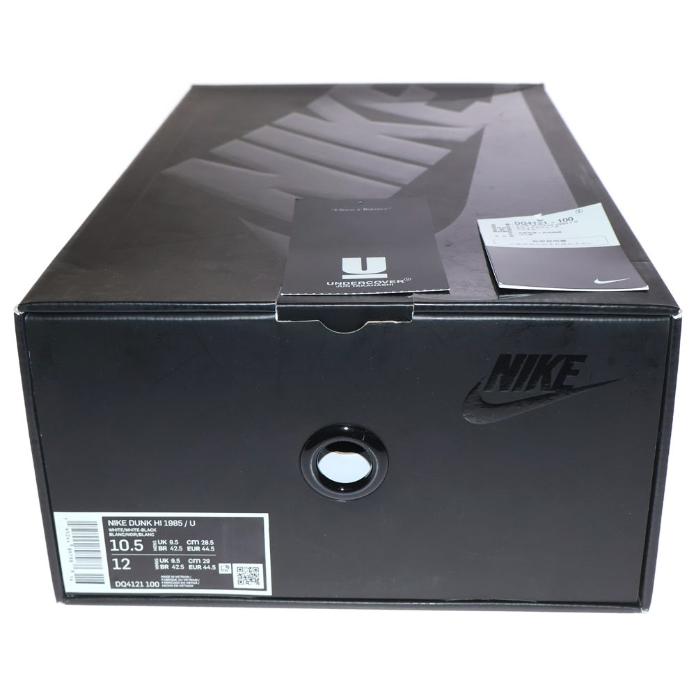 NIKE(ナイキ) ×UNDERCOVER Dunk High Chaos White アンダーカバー ダンク ハイカットスニーカー ホワイト US10.5/28.5cm DQ4121-100