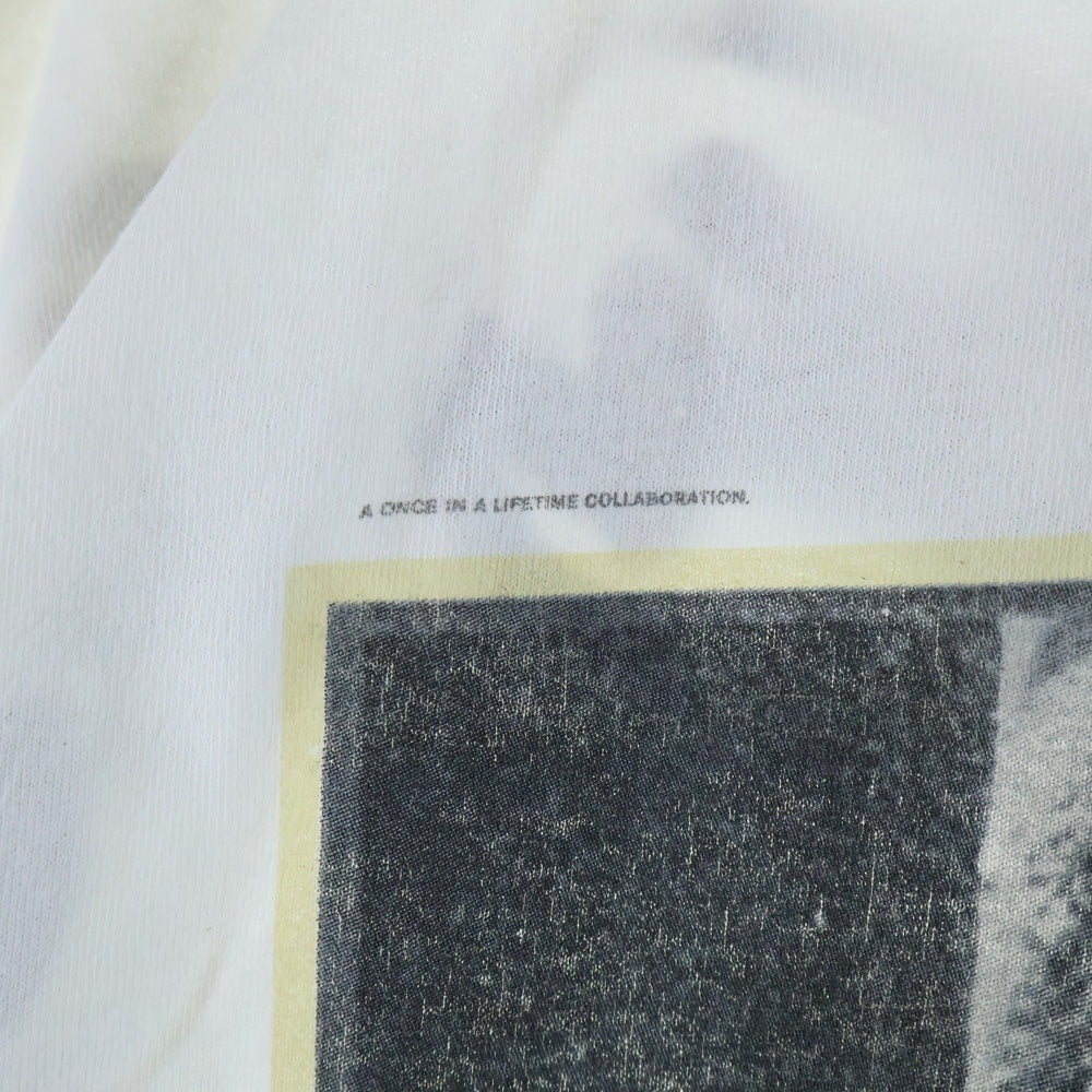 TRAVIS SCOTT(トラヴィススコット) CACTUS JACK×FRAGMENT DESIGN MANIFEST Tee マニフェスト 両面プリント 半袖Tシャツ カットソー ホワイト