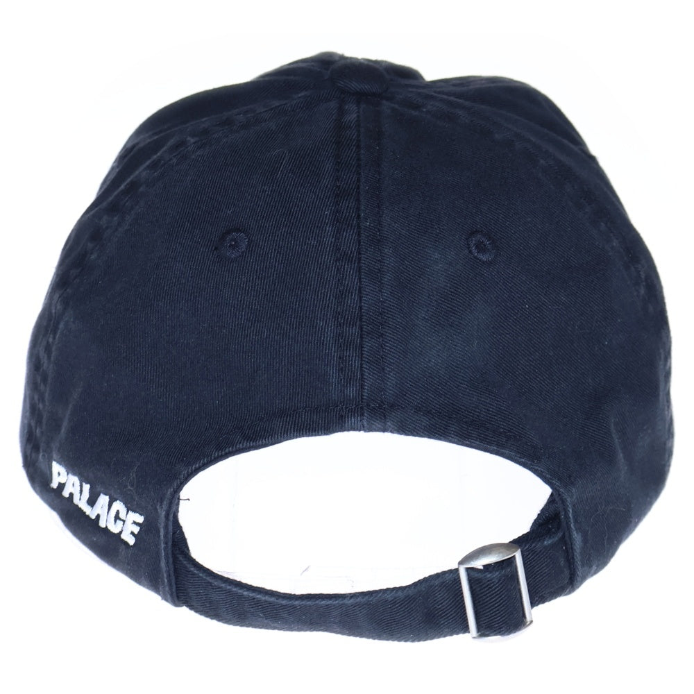 Palace Skateboards(パレススケートボーズ) 25SS P 6-PANEL ロゴパッチ 6パネルキャップ ブラック