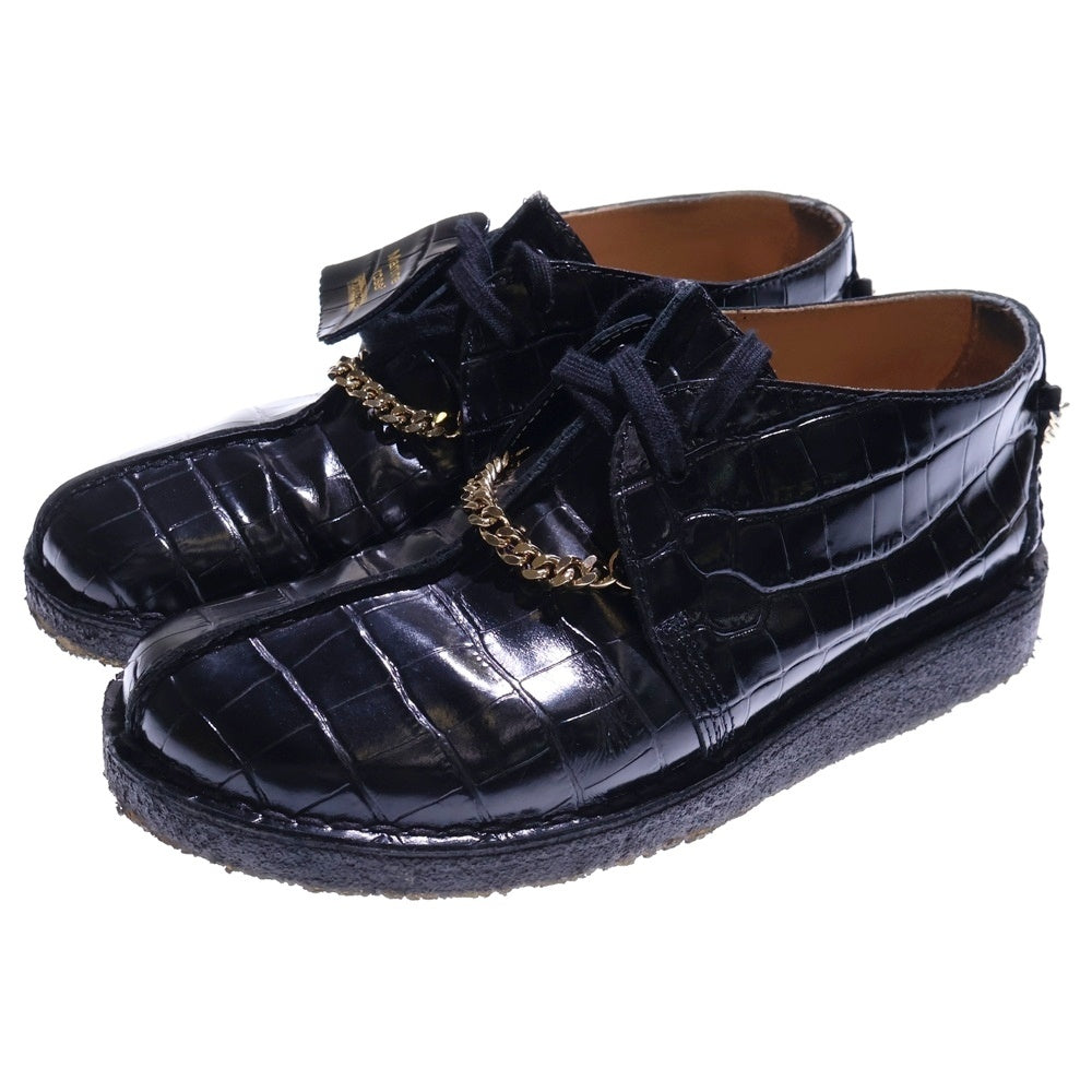 SUPREME(シュプリーム) 24AW ×Martine Rose ×Clarks Desert Trek マーティンローズ クラークス デザート トレック レザー シューズ ブラック US8/26cm