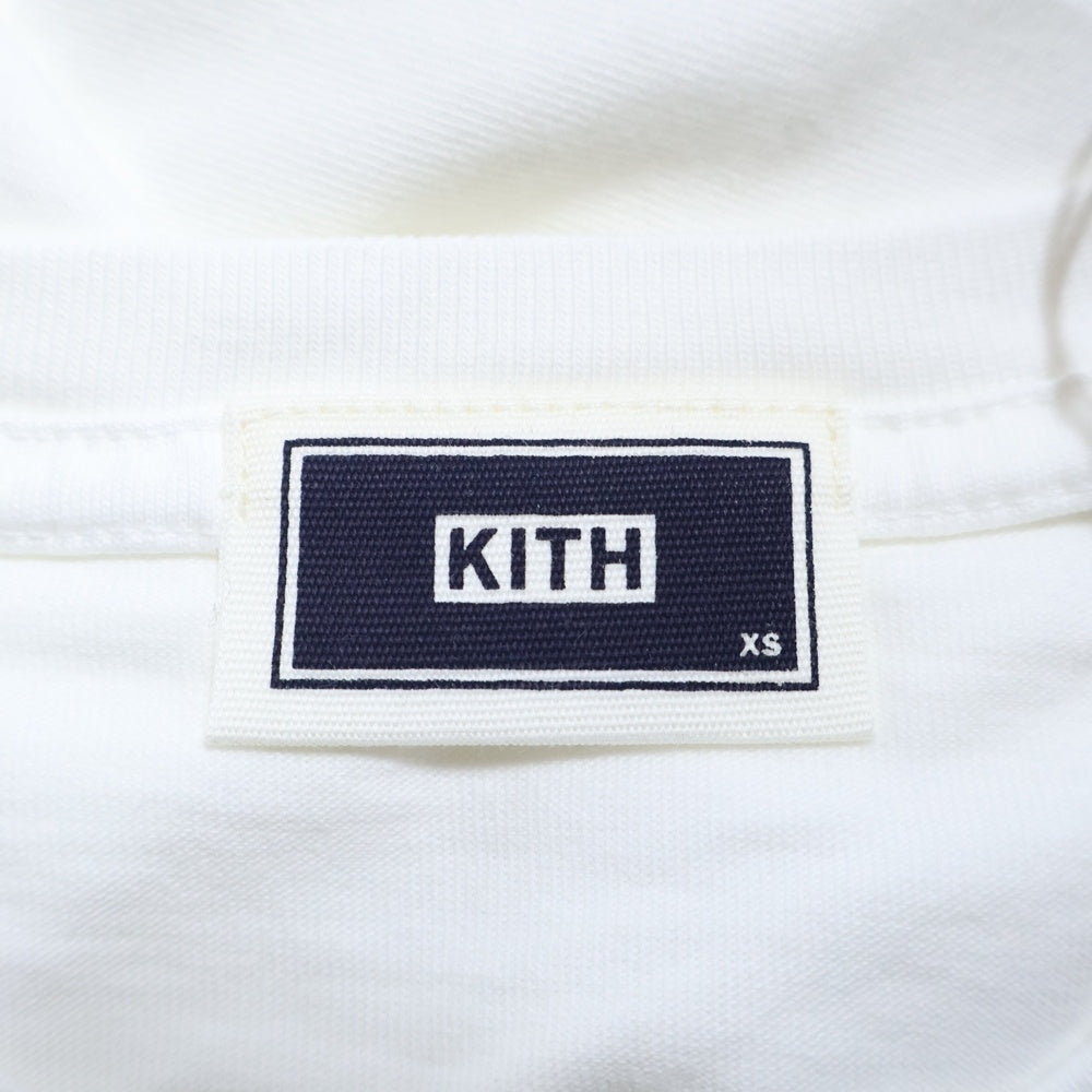 KITH(キス) 24AW Mike Tyson Vintage Tee マイクタイソン フォトプリント 半袖Tシャツ カットソー ホワイト KHM033157-101