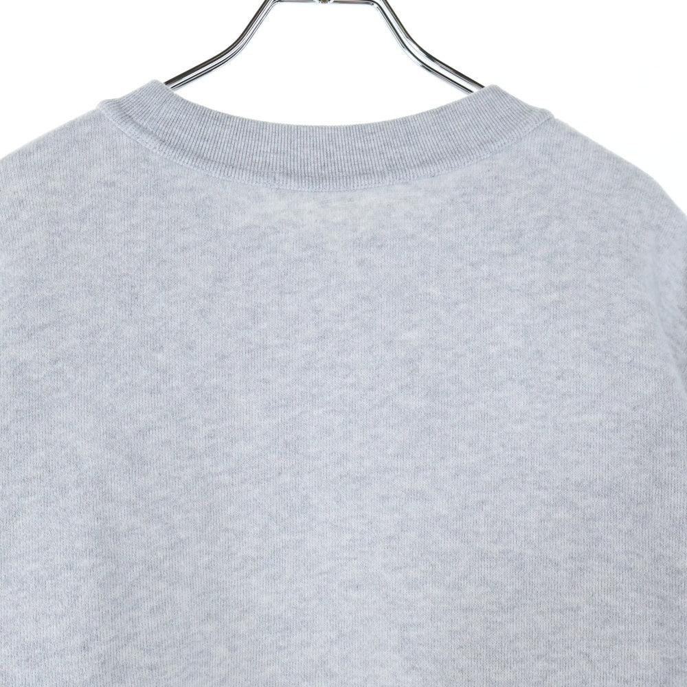 ALEXANDER WANG(アレキサンダーワン) ロゴプリント クルーネックスウェットトレーナー グレー