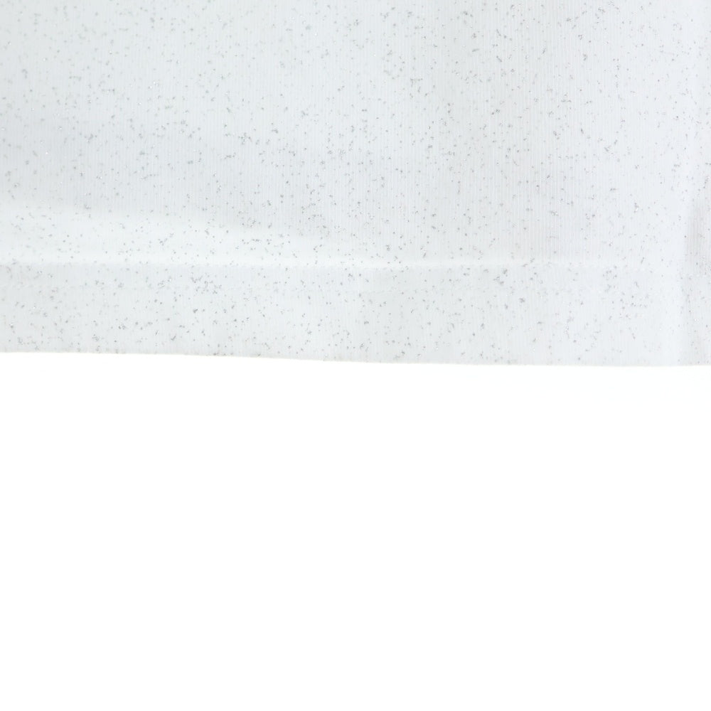 ALEXANDER WANG(アレキサンダーワン) Suga Baby Tee Bright White シュガーベイビープリント グリッタークルーネック半袖Tシャツ カットソー ホワイト レディース