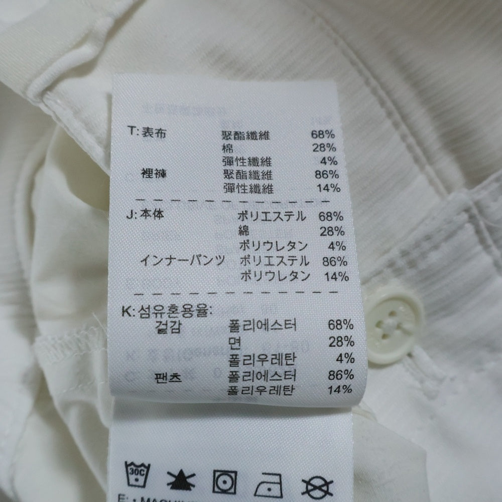 NIKE(ナイキ) ロゴ刺繍 ゴルフ ミニ スカート ホワイト 369214-100 レディース