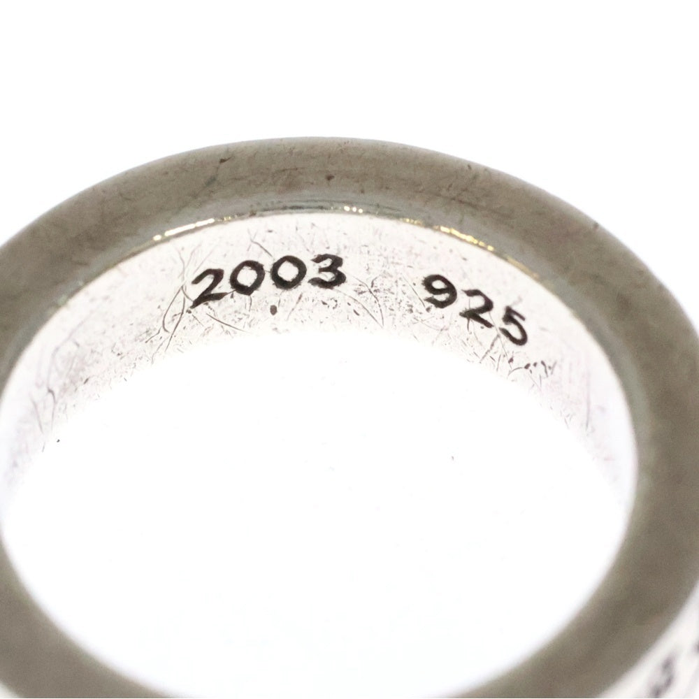 CHROME HEARTS(クロムハーツ) 6mm SPACER FOREVER 6mmスペーサーリング フォーエバーシルバー BCA337