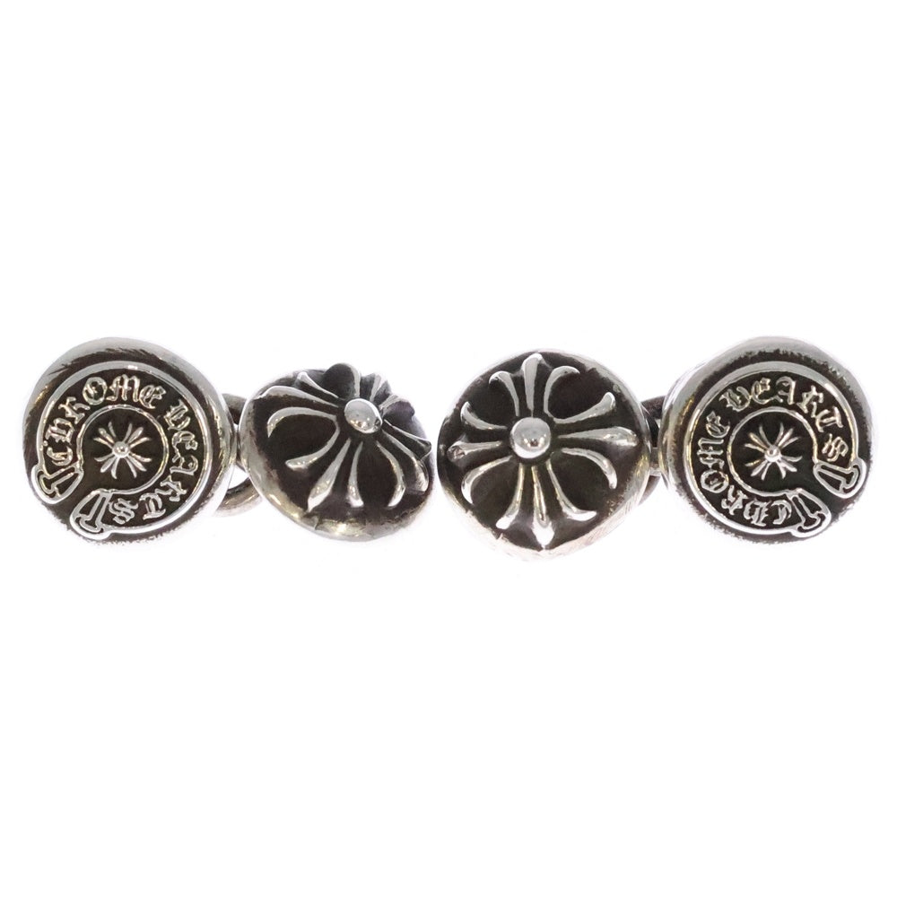 CHROME HEARTS(クロムハーツ) CUFF LINKS CROSS BALL カフリンクス クロスボール シルバー