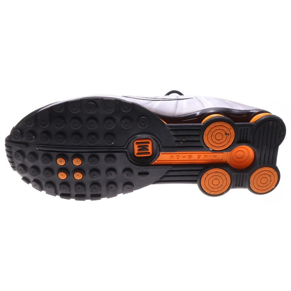 NIKE(ナイキ) SHOX R4 Black/Bright Mandarin ショックス ローカットスニーカー シューズ シルバー/ブラック US8.5/26.5cm HQ1988-003