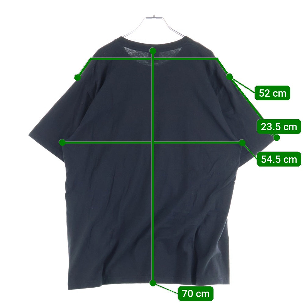 SUPREME(シュプリーム) 25AW ×Y's by Yohji Yamamoto Star Tee ワイズ ヨウジヤマモト スター フロントプリント 半袖Tシャツ カットソー ブラック
