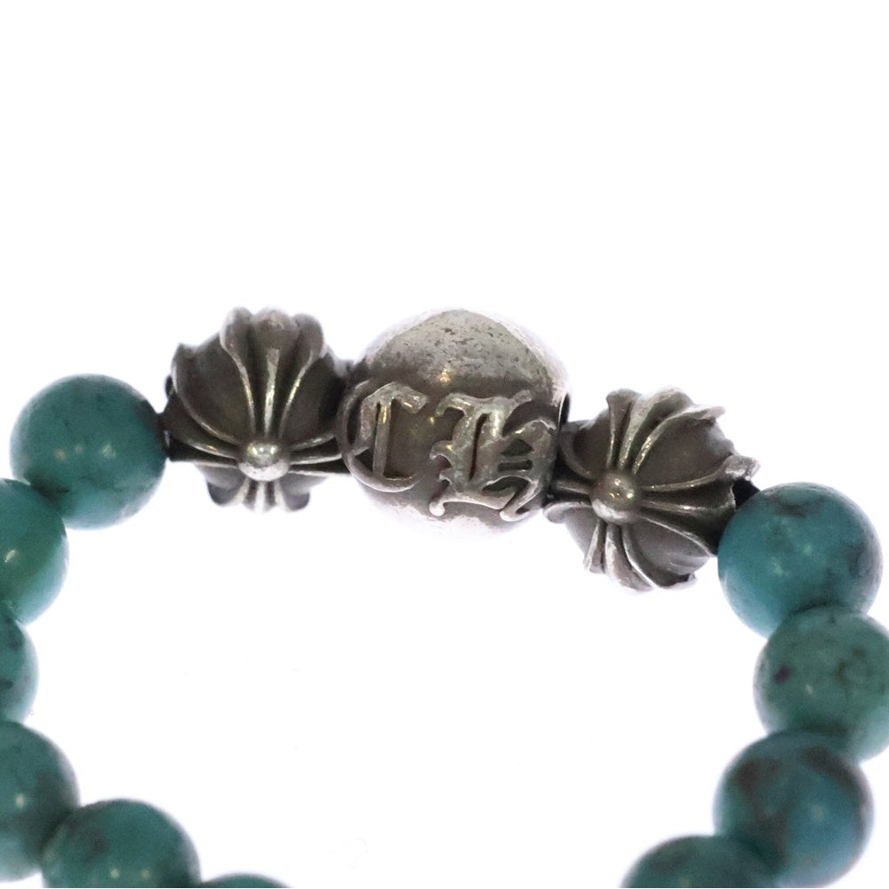 CHROME HEARTS(クロムハーツ) BEAD RING ビーズリング シルバー/ターコイズ