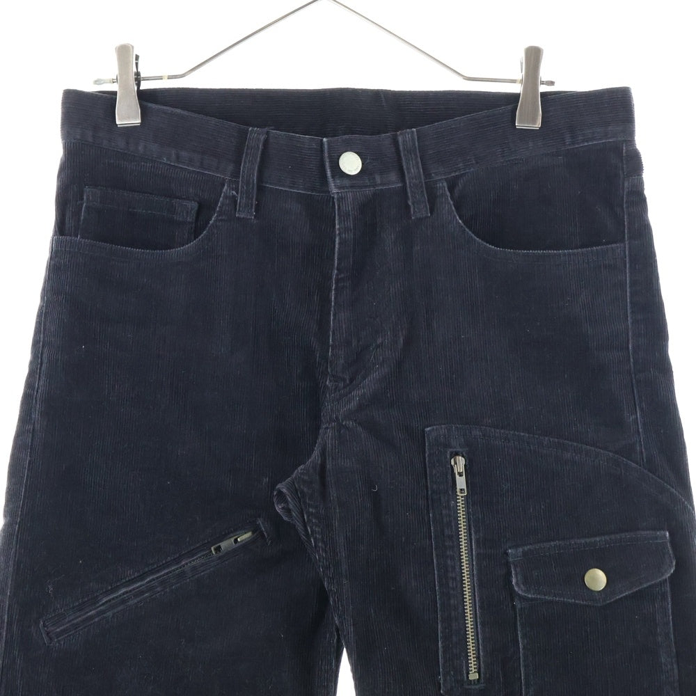COMME des GARCONS HOMME(コムデギャルソンオム) Corduroy Cargo Pants コーデュロイ Dポケット カーゴパンツ ブラック HP-P037