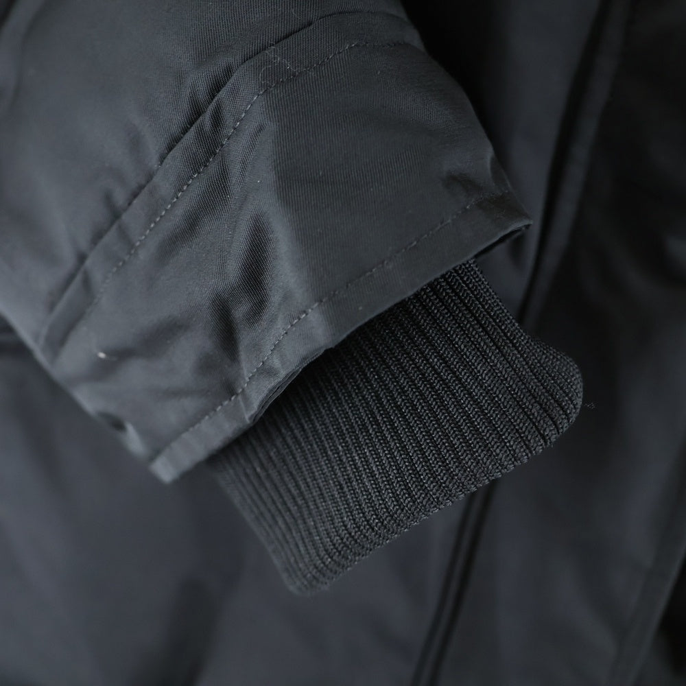 TOMMY HILFIGER(トミーヒルフィガー) フェイクファー付き 中綿 フーデッドパデッドコート ジャケット ブラック WW0WW25750-BAV