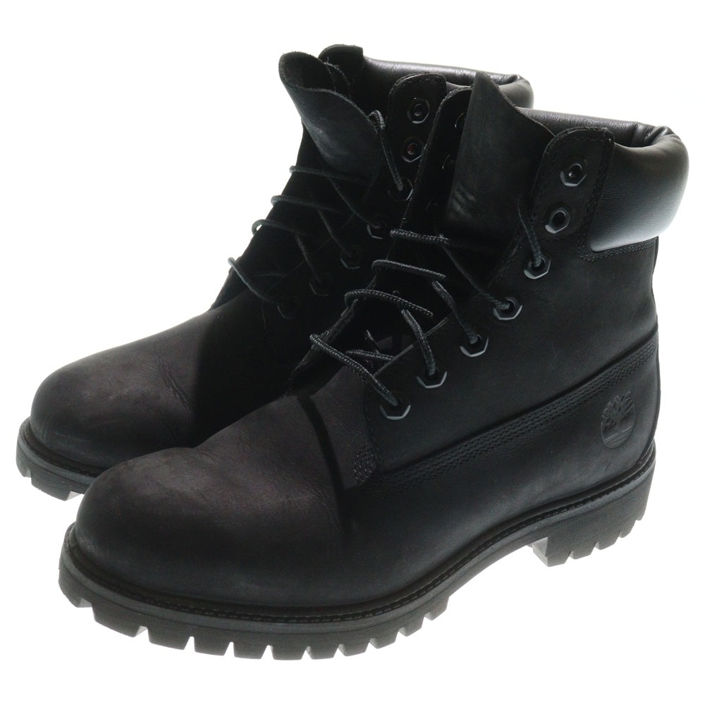 Timberland(ティンバーランド) 6inch PREMIUM BOOT 6インチ プレミアム スエードレザー ブーツ ブラック 10073