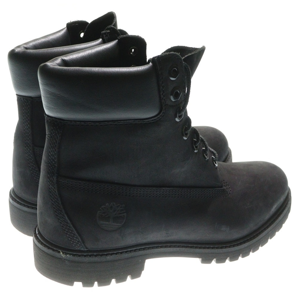 Timberland(ティンバーランド) 6inch PREMIUM BOOT 6インチ プレミアム スエードレザー ブーツ ブラック 10073