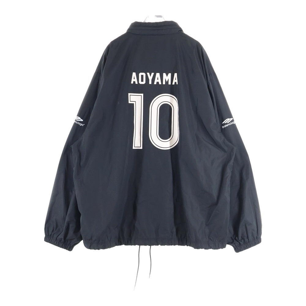 BALENCIAGA(バレンシアガ) 24SS AOYAMA SOCCER TRACKSUIT 青山 サッカー ナイロン トラックジャケット ブラック 780817 TPOO6
