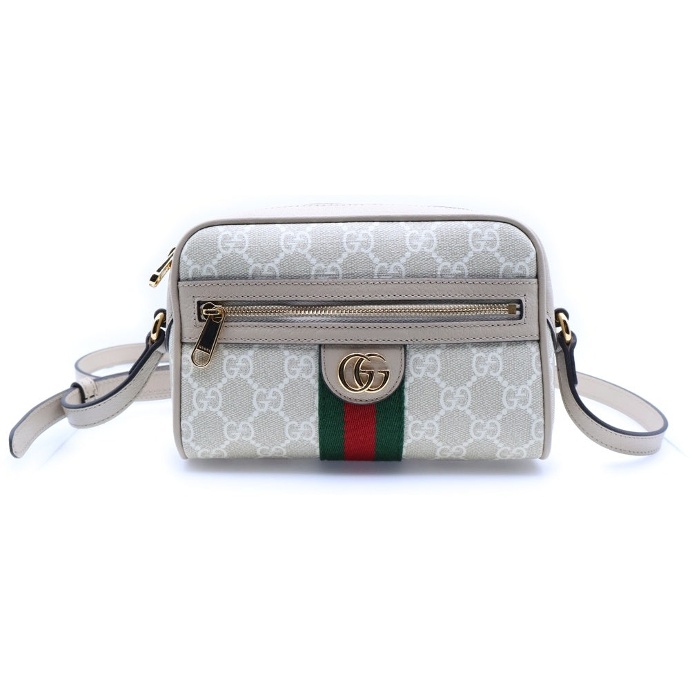 GUCCI(グッチ) ミニ オフィディア GGスプリーム ショルダーバッグ ベージュ GU95558