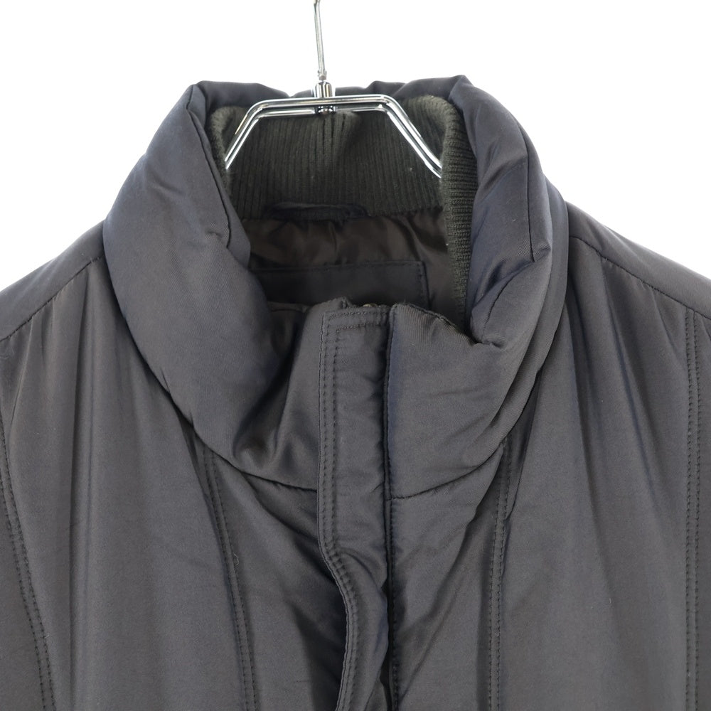 CHRISTIAN ORANI(クリスチャン オラーニ) ジップアップ 中綿ジャケット ブラウン