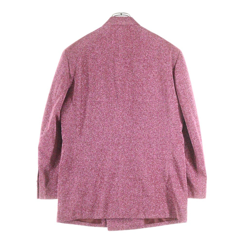 NO BRAND(ノーブランド) T.T.A STUDIO ラメテーラードジャケット ピンク