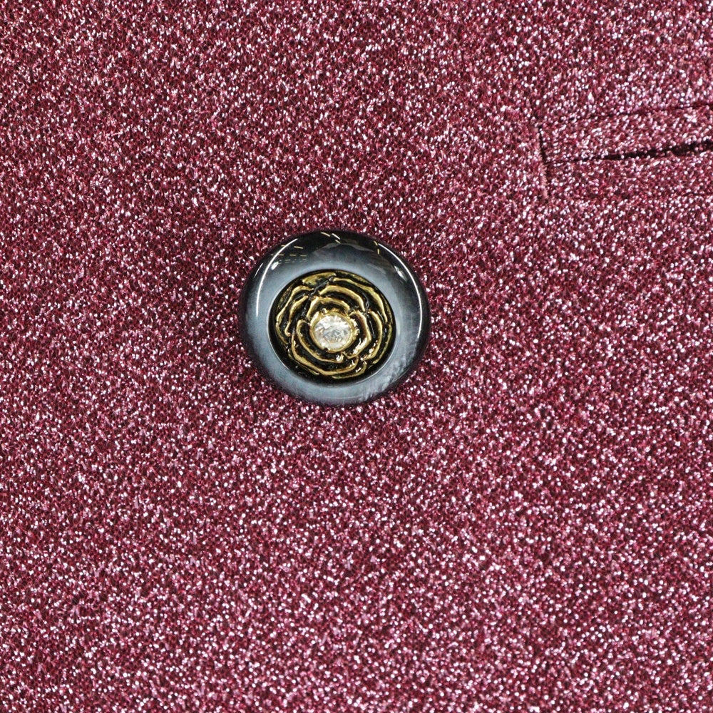 NO BRAND(ノーブランド) T.T.A STUDIO ラメテーラードジャケット ピンク