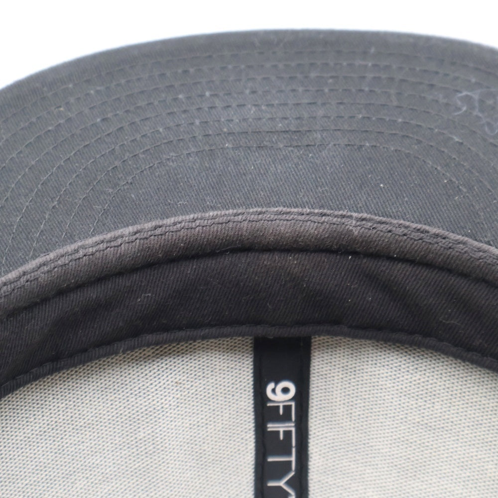 NEW ERA(ニューエラ) 9FIFTY SNAPBACK New York Yankees スナップバック ニューヨークヤンキース 6パネル ベースボールキャップ 帽子 ブラック