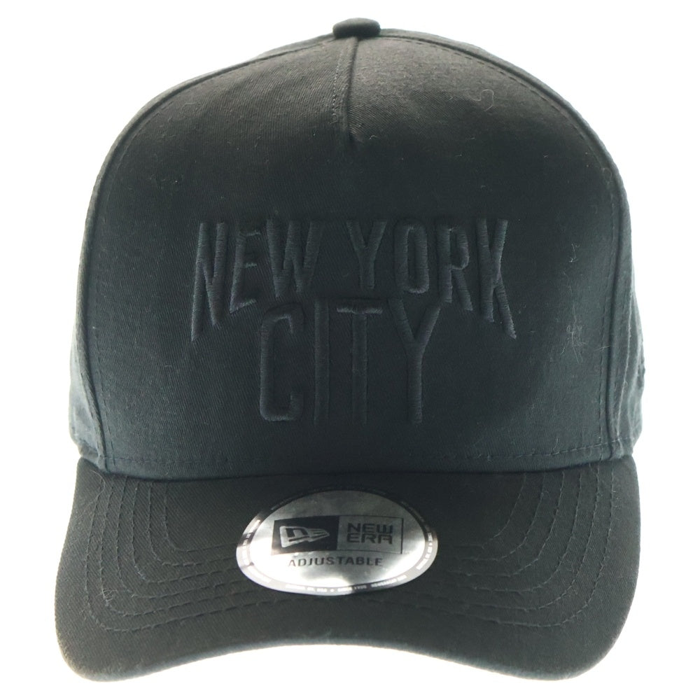 NEW ERA(ニューエラ) SNAPBACK New York City スナップバック ニューヨークシティー 6パネル ベースボールキャップ 帽子 ブラック
