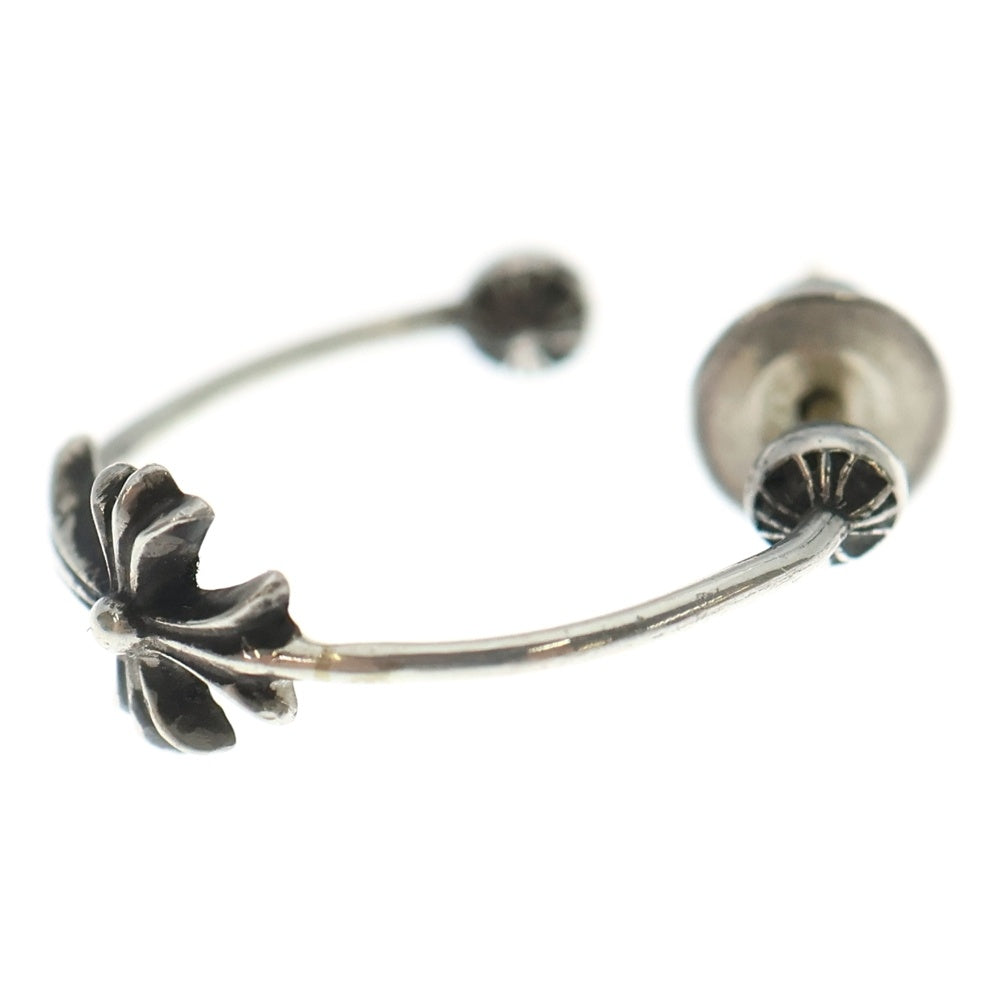 CHROME HEARTS(クロムハーツ) SKINNY BBYFAT CROSS スキニーベイビーファットクロスフープピアス シルバー