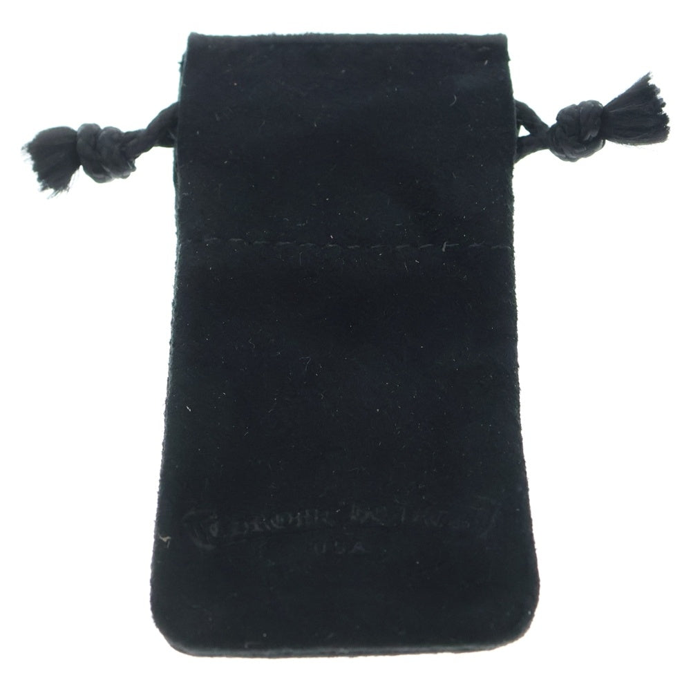 CHROME HEARTS(クロムハーツ) SKINNY BBYFAT CROSS スキニーベイビーファットクロスフープピアス シルバー