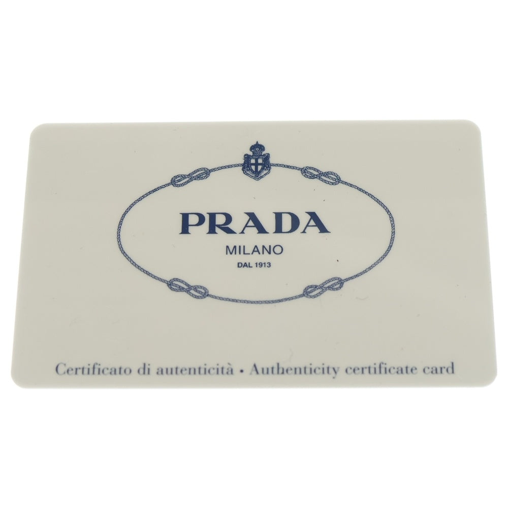 PRADA(プラダ) SAFFIANO GRECHE サフィアーノ ラウンドジップ レザー ロングウォレット 長財布 ブラック 2ML317