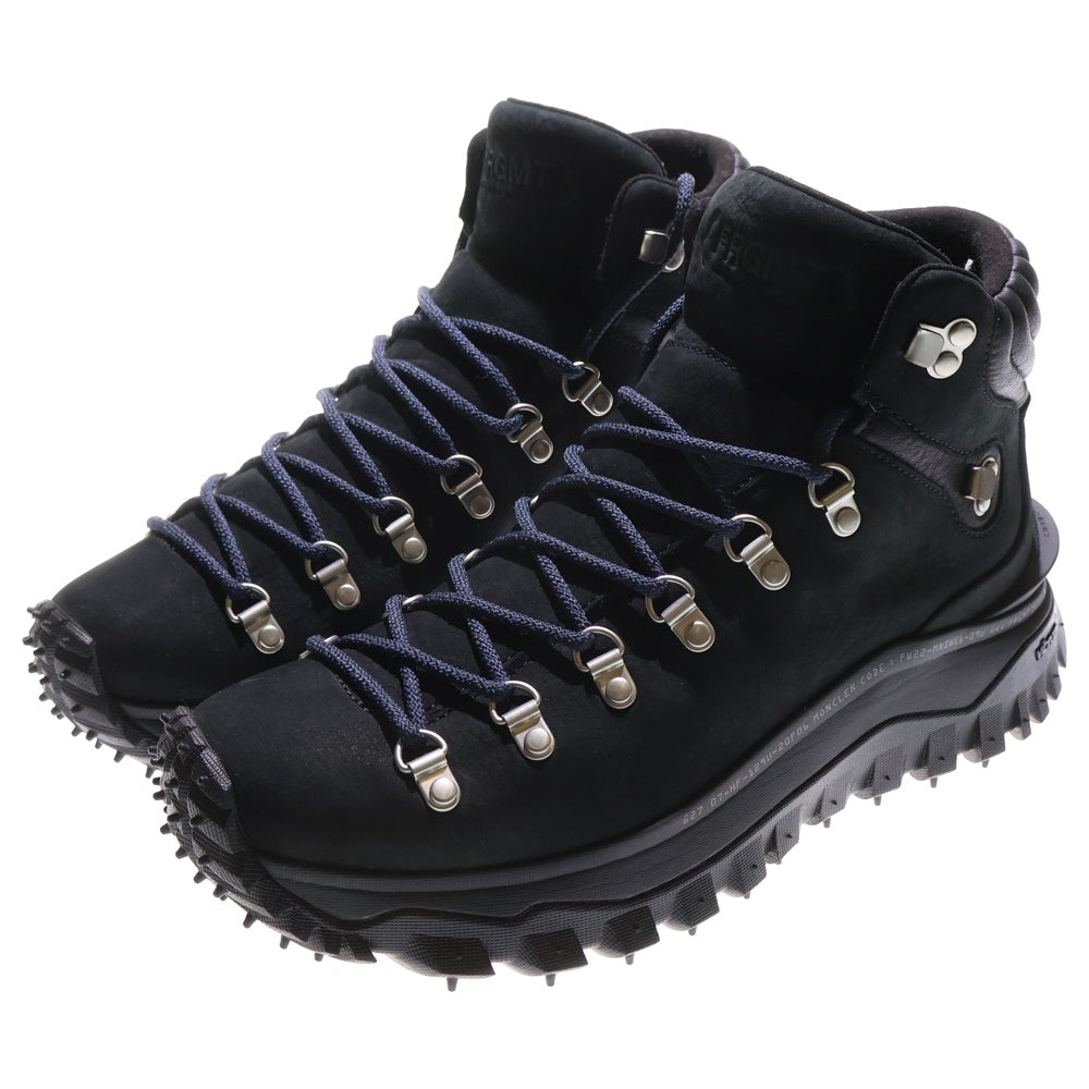 MONCLER(モンクレール) 22AW × FRAGMENT TRAILGRIP HIGH GTX GORE-TEX フラグメント トレイルグリップ トレッキングブーツ ゴアテックス ブラック H209U4M00010 M2523