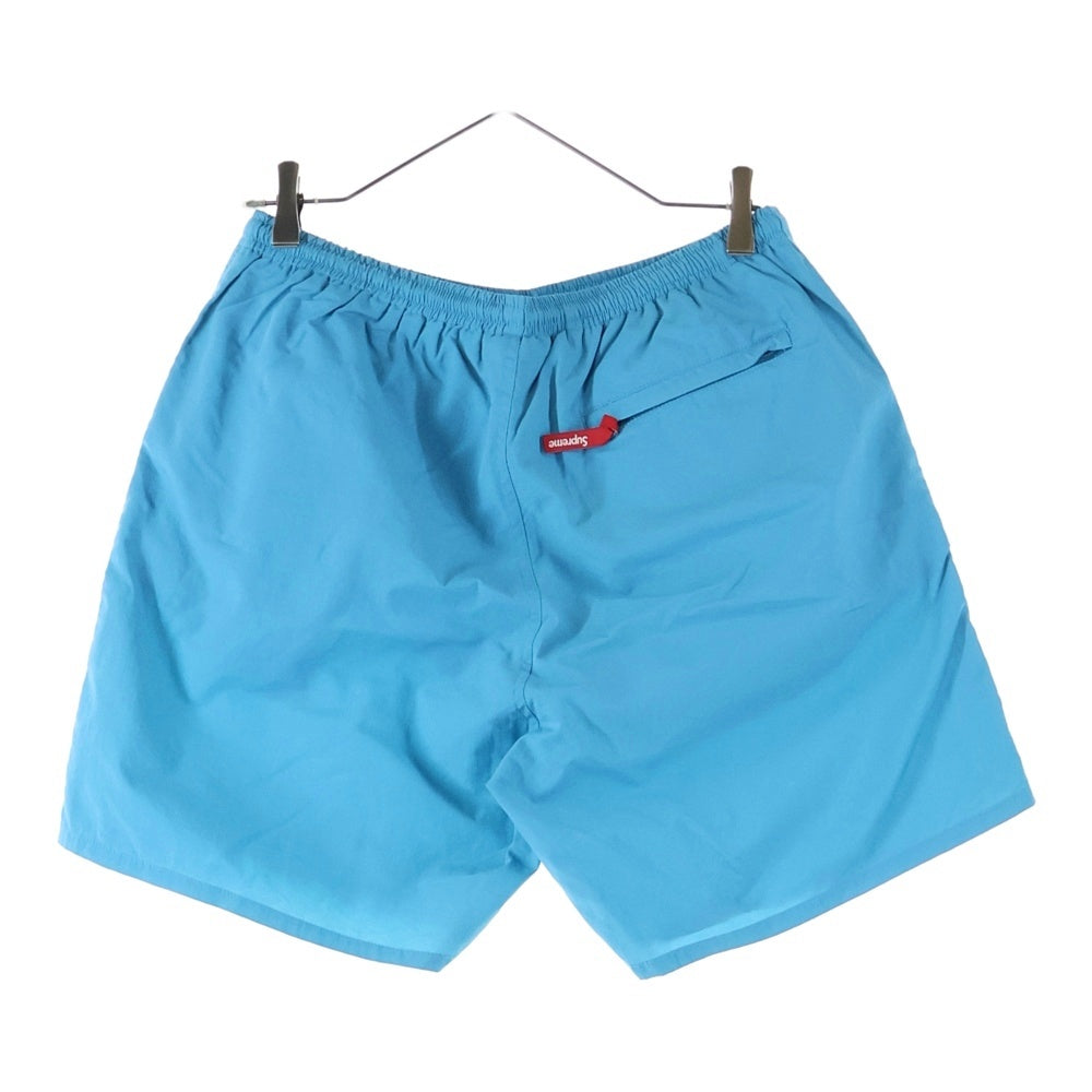 SUPREME(シュプリーム) 18SS Nylon Water Shorts スモールボックスロゴ ナイロンウォーターショーツ ハーフパンツ ブルー