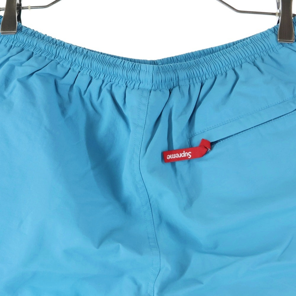 SUPREME(シュプリーム) 18SS Nylon Water Shorts スモールボックスロゴ ナイロンウォーターショーツ ハーフパンツ ブルー