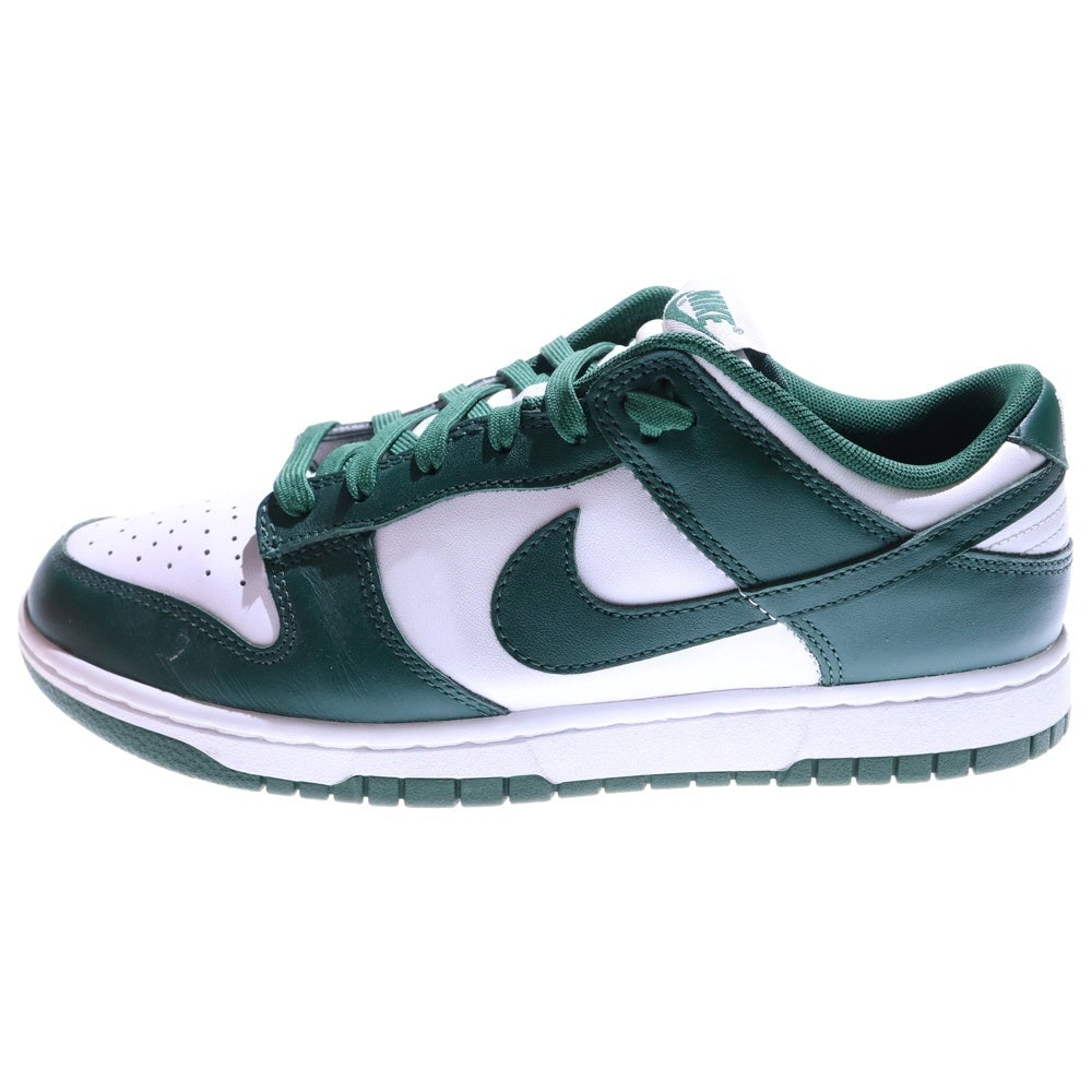 NIKE(ナイキ) DUNK LOW RETRO WHITE TEAM GREEN ダンク チームグリーン ローカットスニーカー グリーン/ホワイト US8.5/26.5m DD1391-101