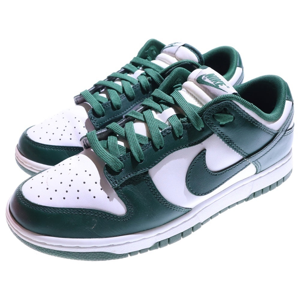 NIKE(ナイキ) DUNK LOW RETRO WHITE TEAM GREEN ダンク チームグリーン ローカットスニーカー グリーン/ホワイト US8.5/26.5m DD1391-101