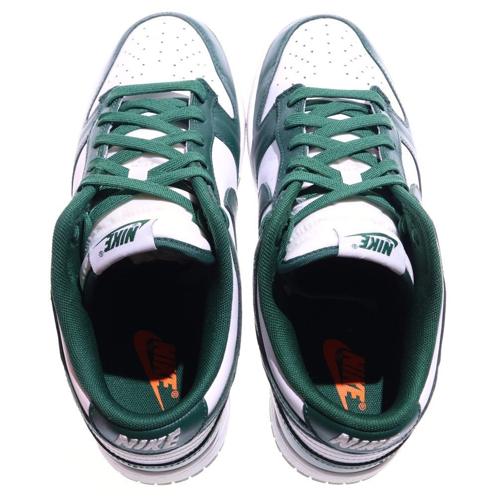 NIKE(ナイキ) DUNK LOW RETRO WHITE TEAM GREEN ダンク チームグリーン ローカットスニーカー グリーン/ホワイト US8.5/26.5m DD1391-101