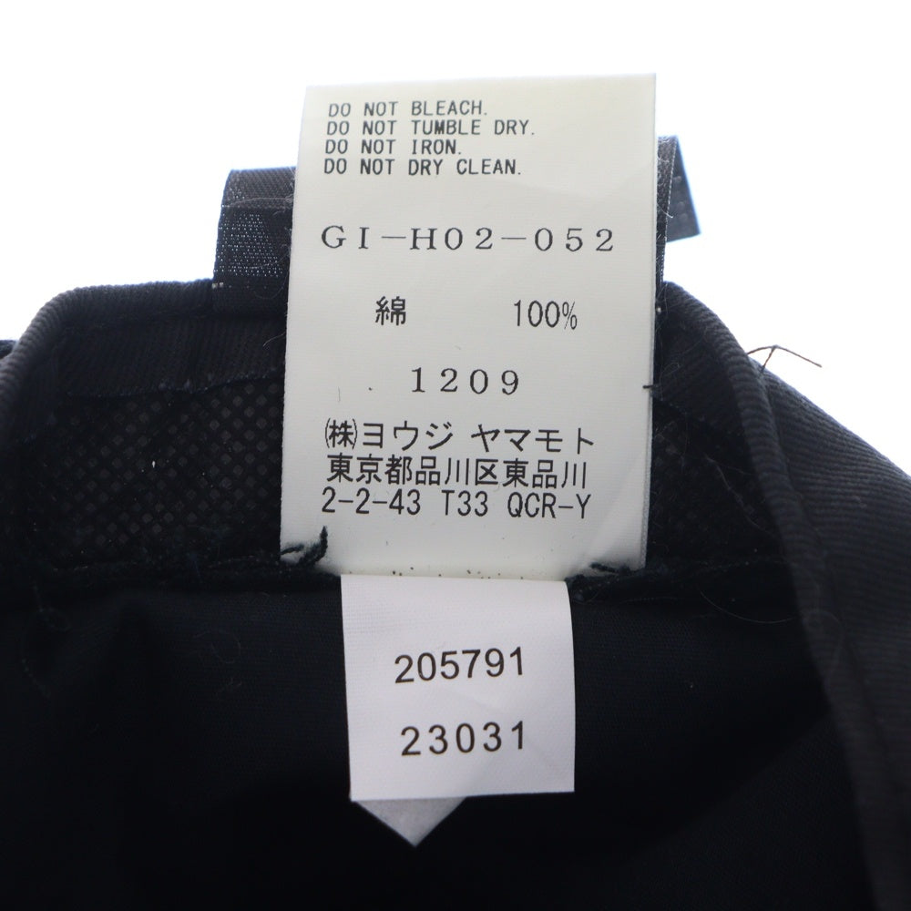 Ground Y(グラウンドワイ) ×NEW ERA BUCKET03 GY YYINC LOGO HAT ロゴ刺繍 バケットハット ブラック GI-H02-052