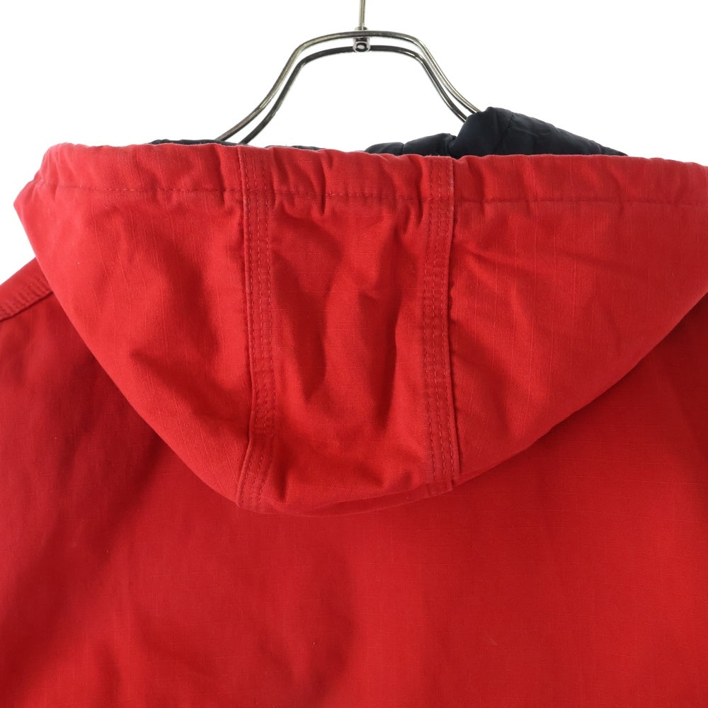 CARHARTT(カーハート) 00ss Active Jacket Wisconsin patch W パッチ付き 裏地キルティング アクティブジャケット フーディー レッド